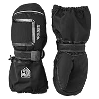 Hestra Baby Zip Long Mitt (Child 1-9yrs) | Waterproof, Insulated Mittens for Toddlers & Kids for Winter & Playing in The Snow