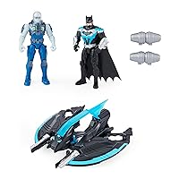 2021 Spin Master DC Batman RARE Blue Translucent 1st Edition Tech 4" for sale online 