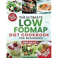 The Ultimate Low-FODMAP Diet Cookbook for Beginners: 1100 Days of Simple & Delicious Recipes for Gut harmony, Ibs Relief, and Digestive Wellbeing