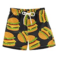 Monkey Boys Swim Trunks for 2-14 Years Swim Beach Shorts Baby Kids Swimwear