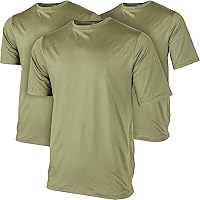 Mission Made Performance T-Shirts (3 Pack) Military Tagless Tees for Men AR 670-1 Compliant