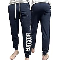 XTREME BOXING - Long Tracksuit Bottoms, Lightweight Cotton Joggers for Men, Lightweight Sports, Great for Home, Gym, Running, Sports, Jogging and Leisure