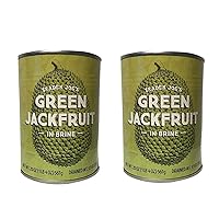 Trader Joe's Green Jackfruit in Brine 20 Ounces (2 Pack) - SET OF 10