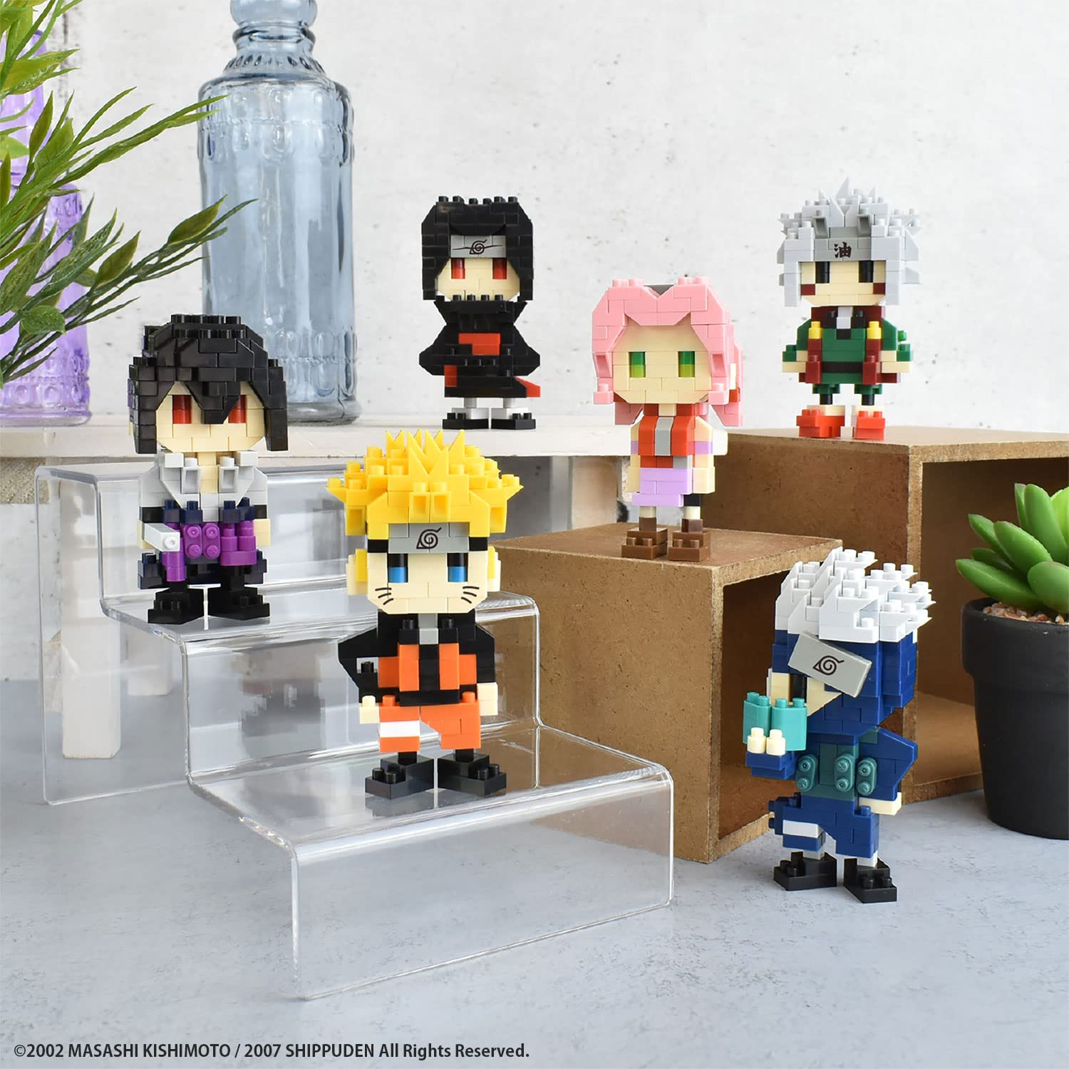 Nanoblock - Naruto Shippuden - Itachi Uchiha, Nanoblock Character Collection Series Building Kit