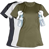 The Serena: Maternity Nursing Top | Breastfeeding Shirt Moisture Wicking | Pumping Apparel for Women | Maternity Work Clothes
