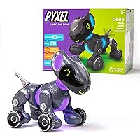 Educational Insights PYXEL A Coder’s Best Friend - Coding Robots for Kids with Blockly & Python Coding Languages, Easter Basket Stuffer, Coding for Kids Ages 8+, STEM Toys