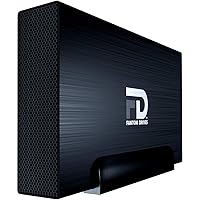 20TB External Hard Drive - GFORCE 3 Pro 7200RPM, USB3, eSATA, Aluminum, Black, GFP20000EU3