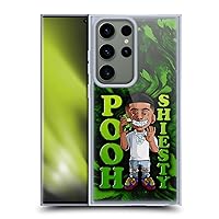 Head Case Designs Officially Licensed Pooh Shiesty Green Graphics Soft Gel Case Compatible with Samsung Galaxy S23 Ultra 5G and Compatible with MagSafe Accessories