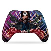 DreamController Jhon Wick Custom X-box Controller Wireless compatible with X-box One/X-box Series X/S Proudly Customized in USA with Permanent HYDRO-DIP Printing (NOT JUST A SKIN)