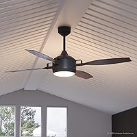 Urban Ambiance Luxury Urban Loft Indoor/Outdoor Ceiling Fan, Medium Size: 16