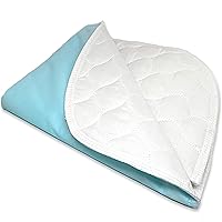 RMS Ultra Soft 4-Layer Washable and Reusable Incontinence Bed Pad - Waterproof Bed Pads, 24