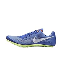 Ja Fly 4 Track and Field Sprinting Spikes (DR2741-400, Racer Blue/Safety Orange/White) Size 12