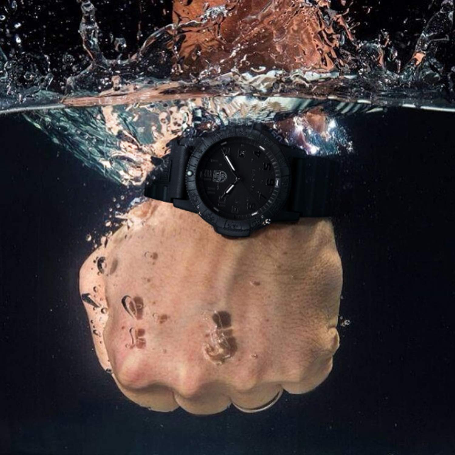 Luminox Men's Year-Round Leatherback Sea Turtle 0300 Series Quartz Watch