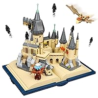 QLT Magic Harry Castle Book Building Block Set, STEM Toys Birthday for Boys Girls Aged 8-14, Compatible with Lego, Collectible and Display Model Potter Castle Building Kit for Adults Kids (727 PCS)