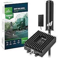 SureCall Fusion2Go OTR Cell Phone Signal Booster for Trucks, Work Vans, Fleets, Boosts 5G/4G LTE, Verizon AT&T Sprint T-Mobile, Large Vehicle RV Trailer, Multi-User, FCC Approved, USA Company
