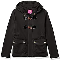 Girls' Lightweight Fleece Hooded Jacket