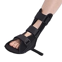 Orthopedic Walker Brace Base Support Walking Boot Non-Air Walker Rehab Orthotic Ankle, Toe, Foot Fracture Plantar Fasciitis (SM-MED)