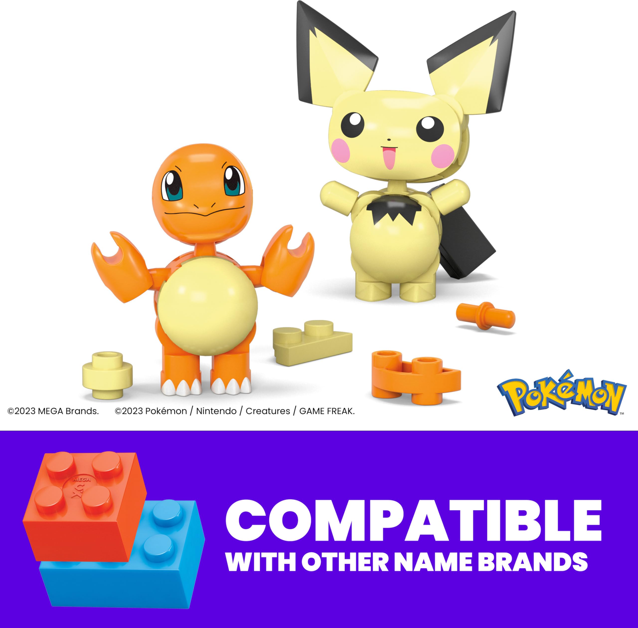 Mega Pokémon - Charmander & Pichu