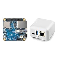 youyeetoo FriendlyElec NanoPi NEO3 Mini Router Single Board Computer Rockchip RK3328 Super Tiny ARM Board for IOT (with Case and Heat Sink)
