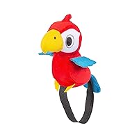 Stuffed Parrot on shoulder - Pirate Costume Accessory for Kids - Halloween Costumes - VBS Vacation Bible School Supplies/Decor