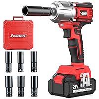 ENERTWIST 8.5A Electric Impact Wrench 1/2 Inch 450 NM Max Torque Corded 4  Sockets Impact Wrench with Hog Ring Anvil