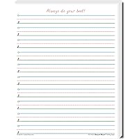 Teacher Created Resources Smart Start 1-2 Writing Paper: 360 sheets, White, 8-1/2 x 11 in (76533)