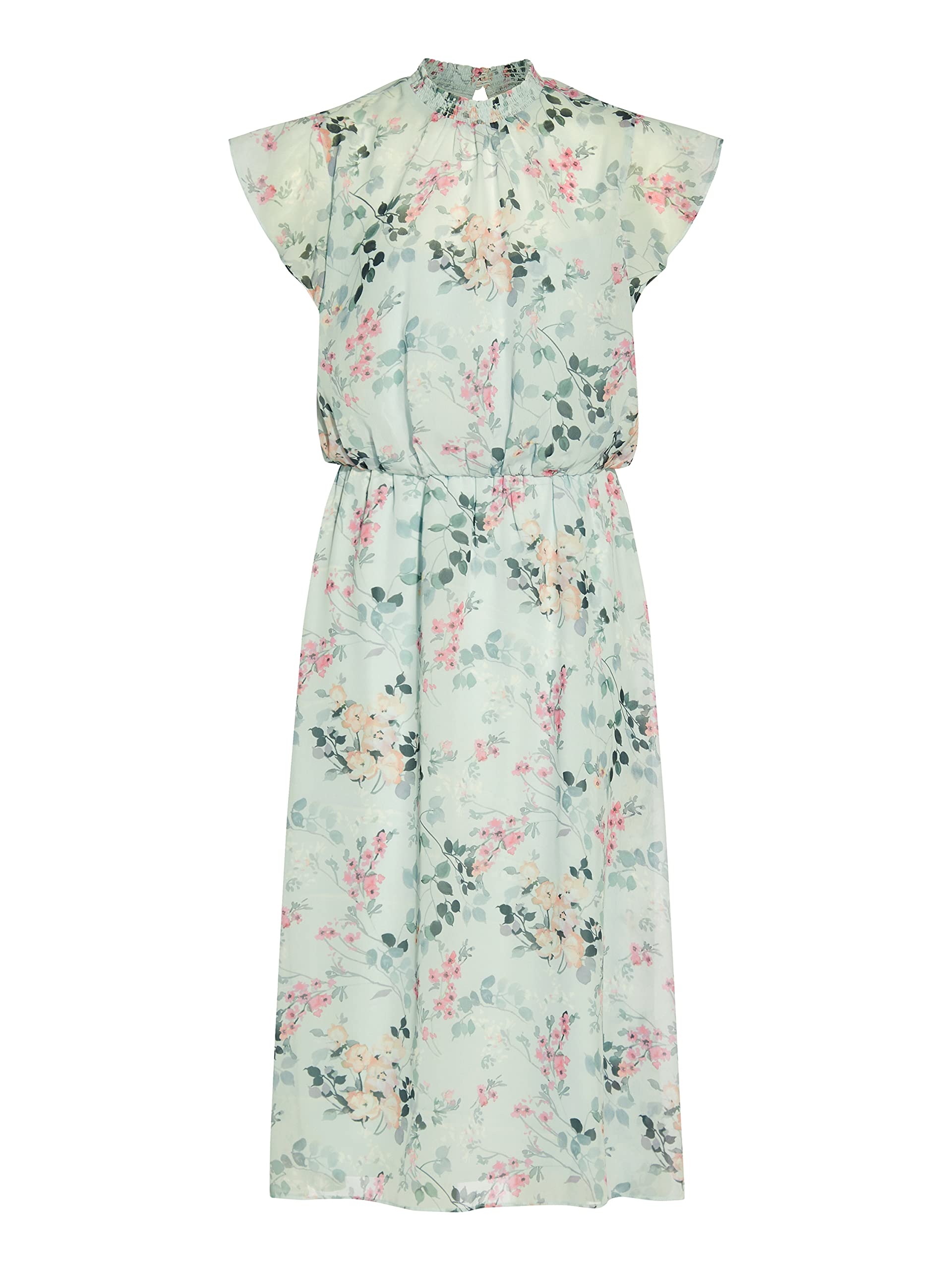 Adrianna Papell Women's Short Printed Chiffon Dress