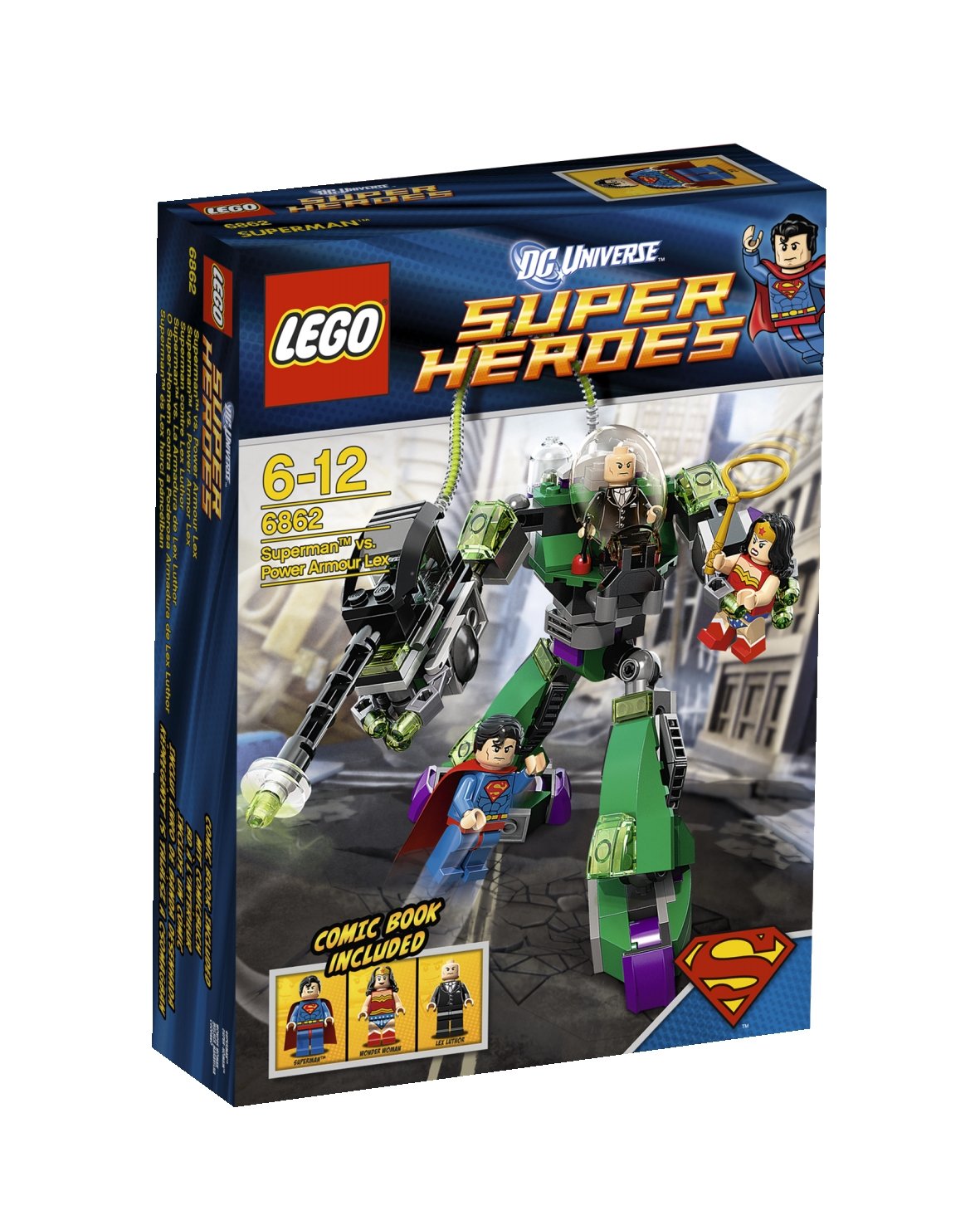 LEGO Super Heroes Superman Vs Power Armor Lex 6862
