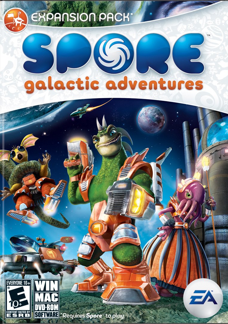 Spore Galactic Adventures Expansion Pack - PC/Mac, Requires Spore to play.