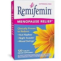 Menopause Relief - Clinically Proven Ingredients - Menopause Supplements - Black Cohosh - Estrogen-Free - Made in Germany - 120 Tablets