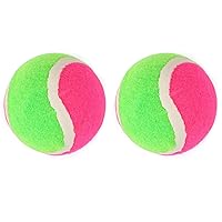 Replacement Sticky Balls for Toss and Catch Ball Paddles Sport Games (Hook and Loop) Outdoor Activities Addition Refill (Balls ONLY), Pack of 2