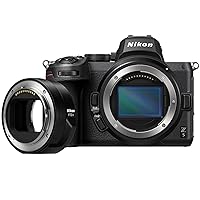 Nikon Z 5 with FTZ II Adapter | Our most compact full-frame mirrorless stills/video camera with adapter for using Nikon DSLR lenses | Nikon USA Model