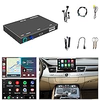 Wireless CarPlay + Android Auto + Mirroring Retrofit Decoder Box Kit, Built-in YouTube App, Compatible with Audi A8 from 2012-2018