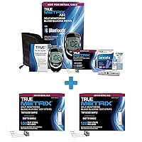 TRUE Metrix® AIR Starter Kit Plus TRUE METRIX® Blood Glucose Test Strips NFRS 100ct - 2 Pack (200 Test Strips)