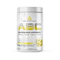 Core Nutritionals Platinum ABC Advanced Intra-Workout BCAA Supplement with 2.5 G Glutamine, Beta Alanine, Citrulline Malate, 20 Servings (Lemon Drop)
