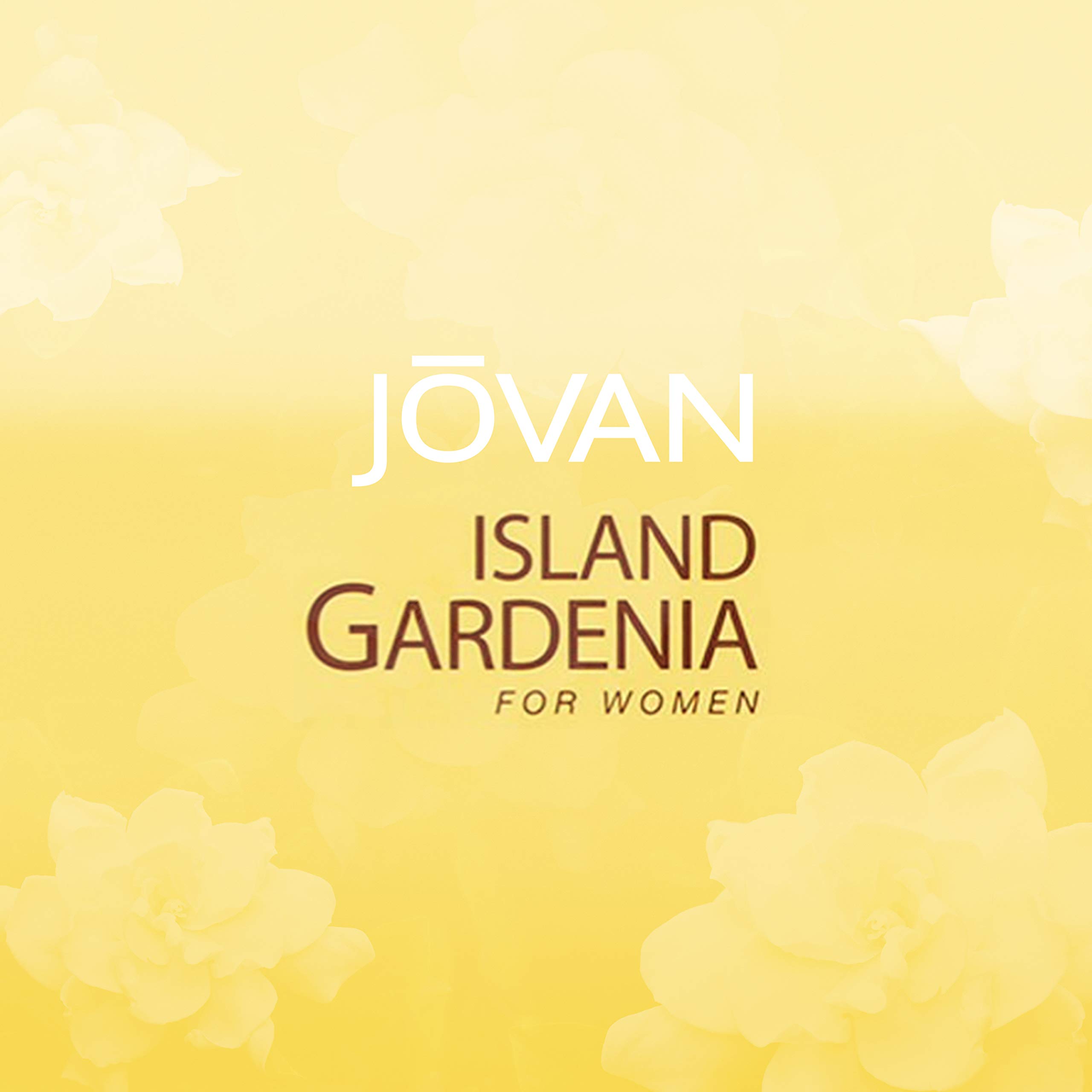 Jovan Island Gardenia Eau de Cologne Spray, Refreshing Women's Perfume, Natural Scent, Vegan Formula, 1.5oz