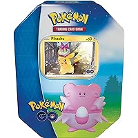 Pokémon TCG: Pokémon GO Tin - Blissey (2 Foil Cards & 4 Booster Packs)