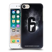 Head Case Designs Officially Licensed Tom Clancy's Rainbow Six Siege Glow Logos Hard Back Case Compatible with Apple iPhone 7/8 / SE 2020 & 2022