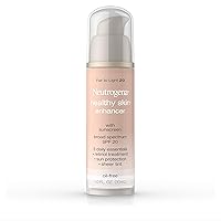 Healthy Skin Enhancer Sheer Face Tint with Retinol & Broad Spectrum SPF 20 Sunscreen for Younger Looking Skin, 3-in-1 Daily Enhancer, Non-Comedogenic, Fair to Light 20, 1 fl. oz