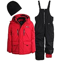 iXtreme Boys’ Snowsuit – 2 Piece Heavyweight Insulated Ski Jacket and Snow Bib (4-18)