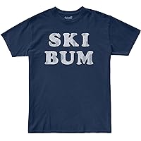 Original Retro Brand The 100% Cotton Ski Bum Crew Neck Tee (Big Kids)