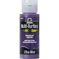 FolkArt Multi-Surface Paint in Assorted Colors (2 oz), 2930, Eggplant