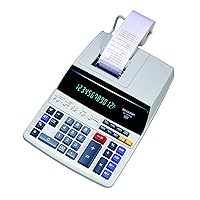 Sharp EL-1197PIII Heavy Duty Color Printing Calculator with Clock and Calendar