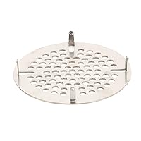 T&S Brass 010386-45 Flat Strainer, 3-1/2-Inch, Stainless, Gold