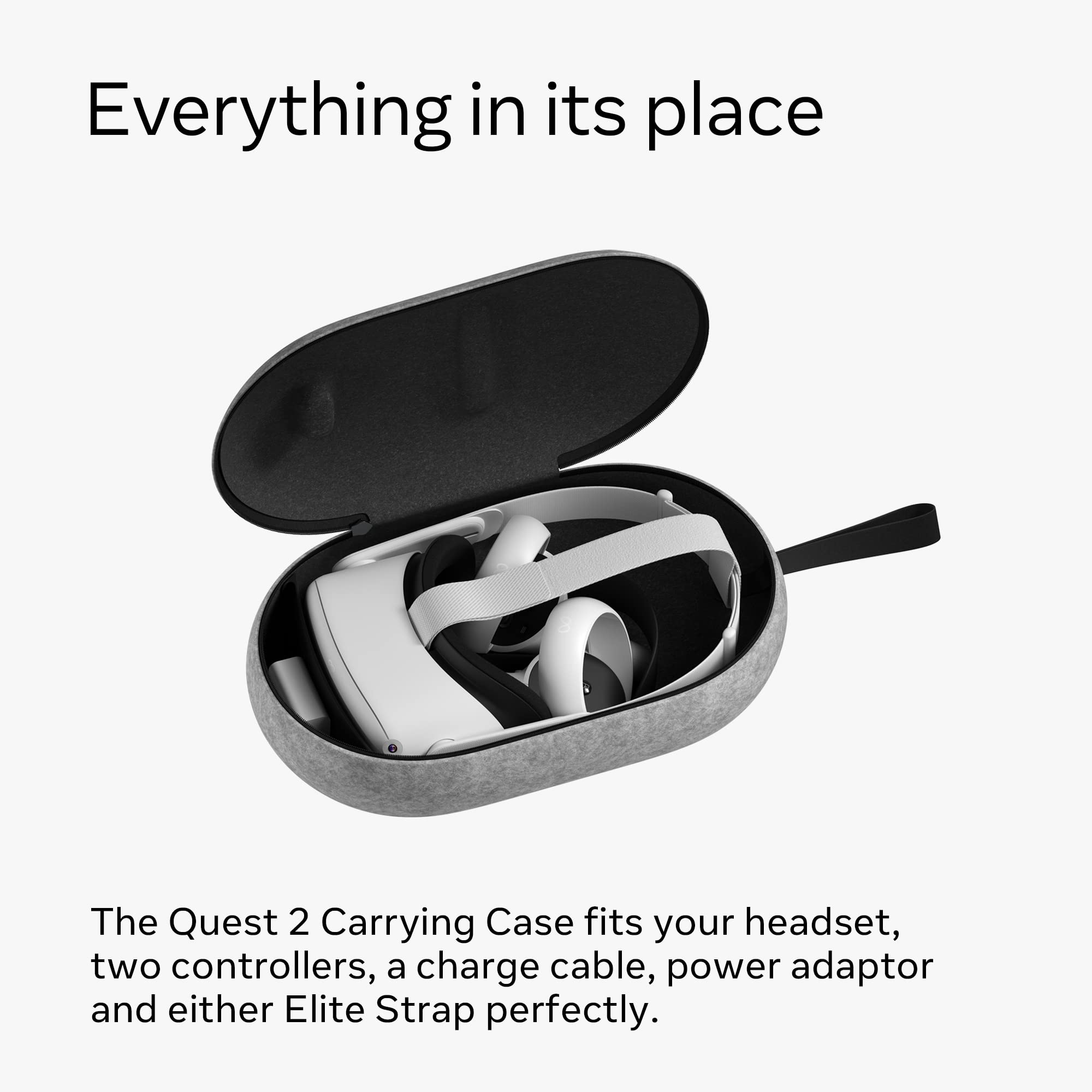 Quest 2 Carrying Case for Lightweight, Portable Protection - VR