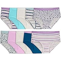 Fruit Of The Loom Girls Briefs 10 pack