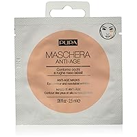 Milano Anti-Age Face Mask Eye Contours And Nasolabial Wrinkle - Intensive Treatment Patches - Smooth And Minimise The Expression Lines - Suitable For All Skin Types - Fragrance-Free - 0.08 Oz