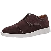 Driver Club USA Men's Leather Made in Brazil Eva Lightweight Oxford with Captoe Detail
