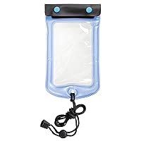 Lewis N. Clark WaterSeals Triple Seal Floating Waterproof Pouch + Dry Bag for Cell Phone, Great for Kayak, Canoe, Pool, Beach