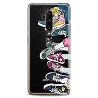 TPU Case Compatible for OnePlus 10T 9 Pro 8T 7T 6T N10 200 5G 5T 7 Pro Nord 2 Slim fit Pattern Kids Women Trainers Flexible Silicone Print Girls Design Sneakers Cute Soft Clear Colorful Trend
